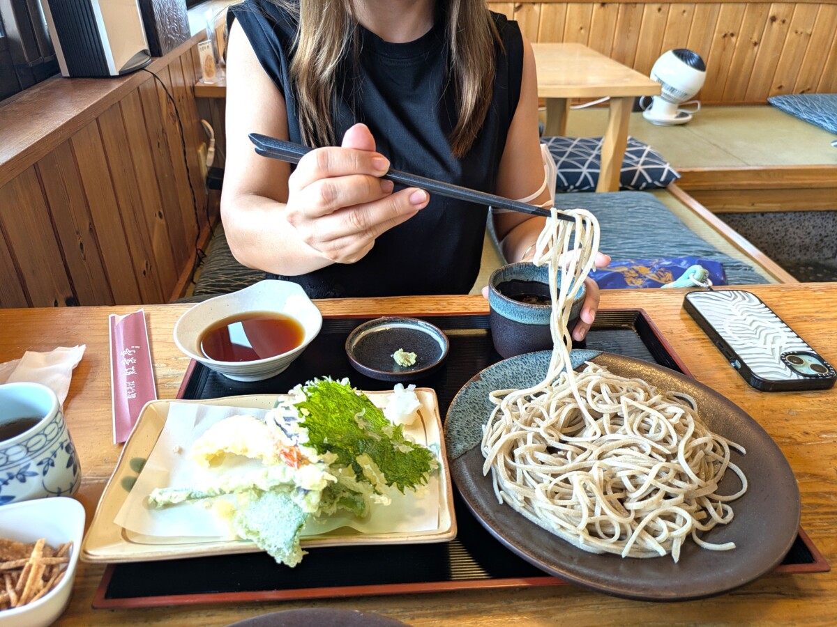 天ぷらそば