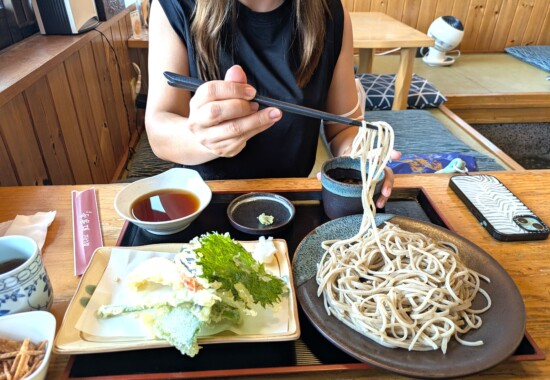 天ぷらそば